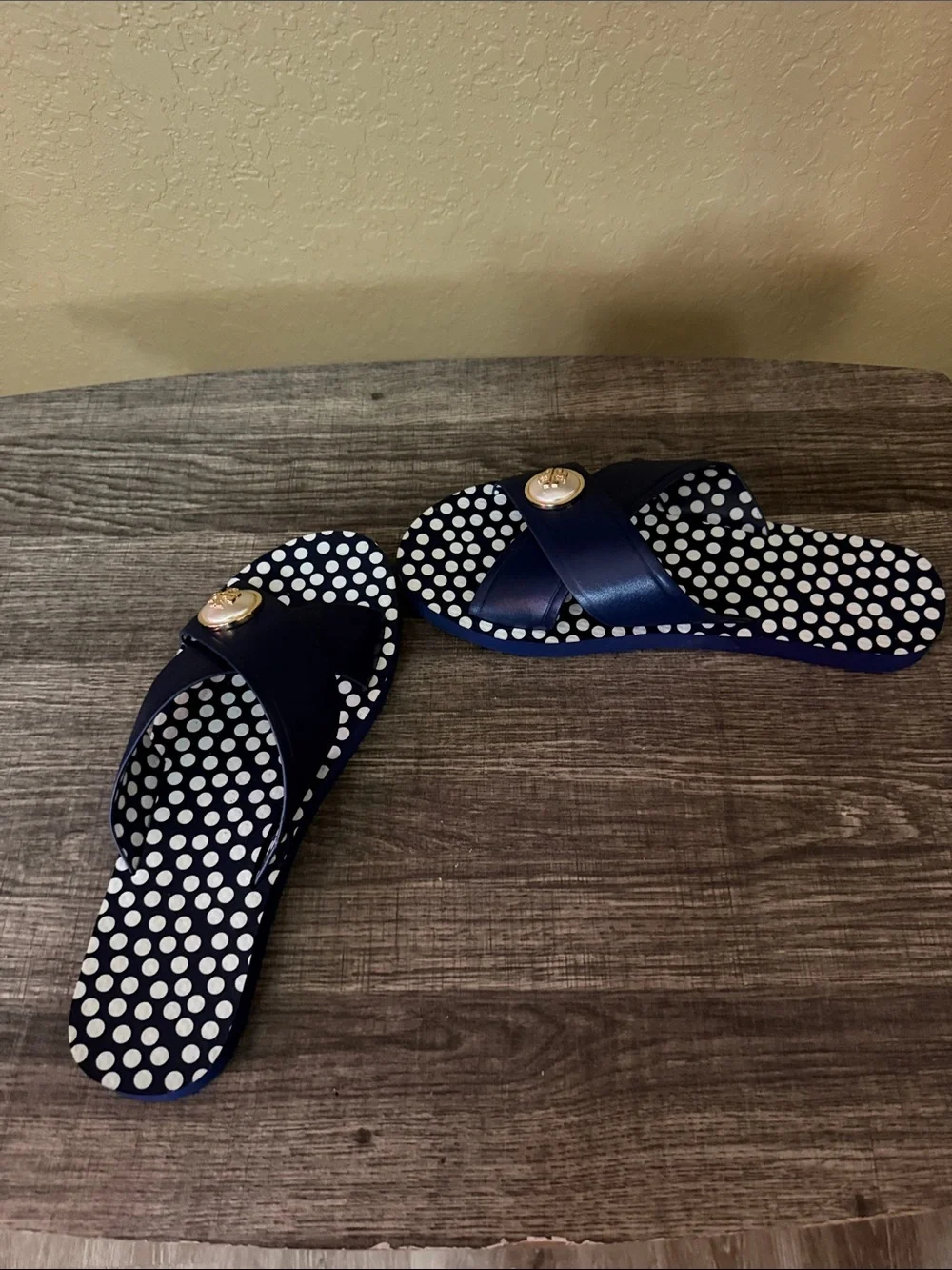Tory Burch slip slides